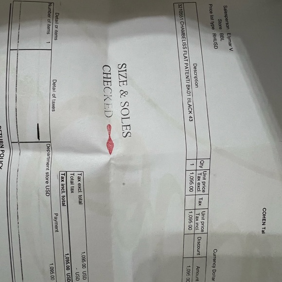 Chambeliss Christian Louboutin Men’s Size 43 - Patent Leather - Picture 10 of 11